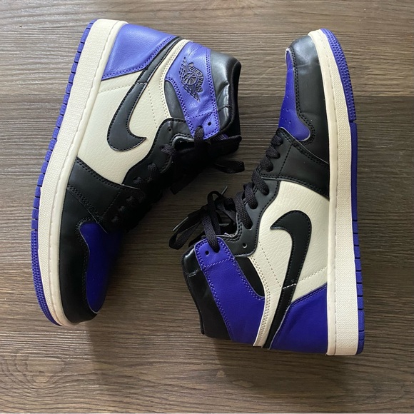 Men's Air Jordan 1 Retro Court Purple Sneakers